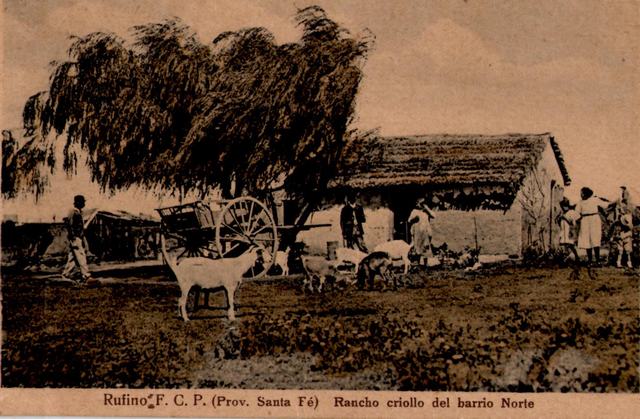 Rancho criollo del barrio norte de la ciudad